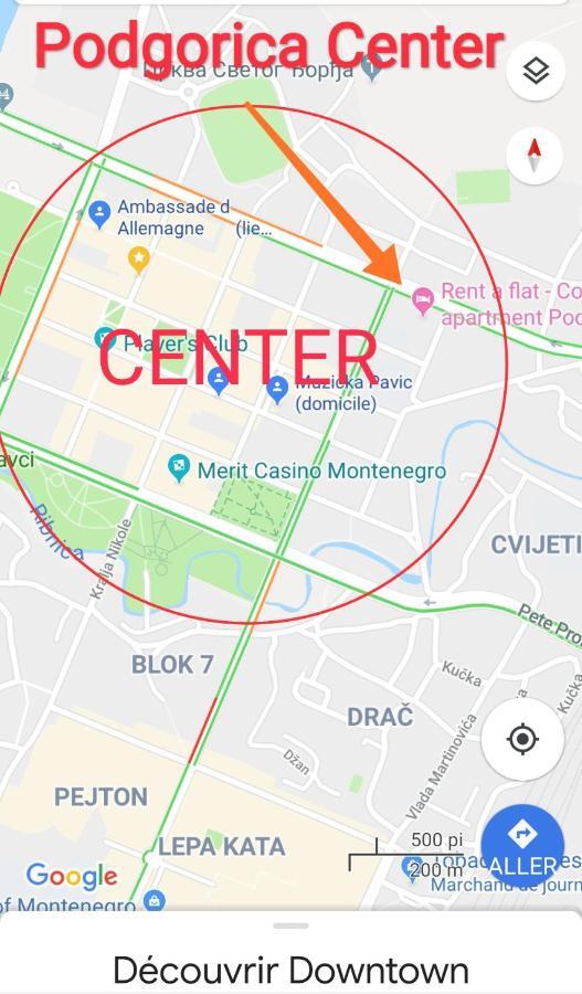 Apartament Podgorica Center Zewnętrze zdjęcie